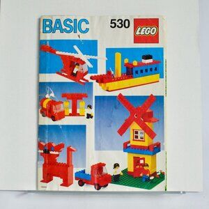 Lego Basic System 530 Instruction Manual Booklet